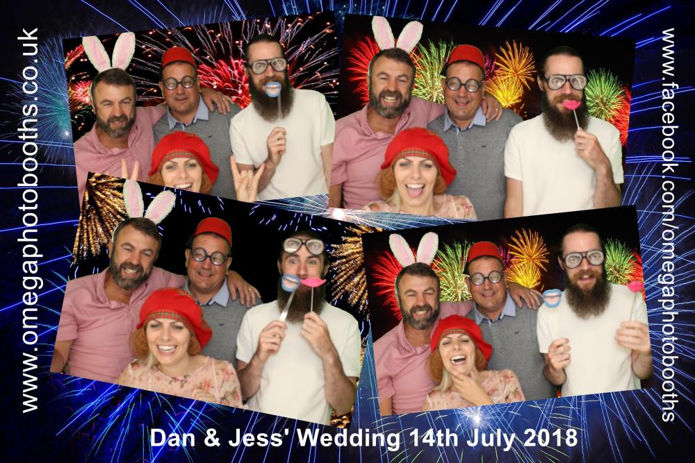 Dan & Jess' wedding | View more photos from the event at gallery.omegaphotobooths.co.uk/u/Omega-Photobooths/Dan-Jess-wedding